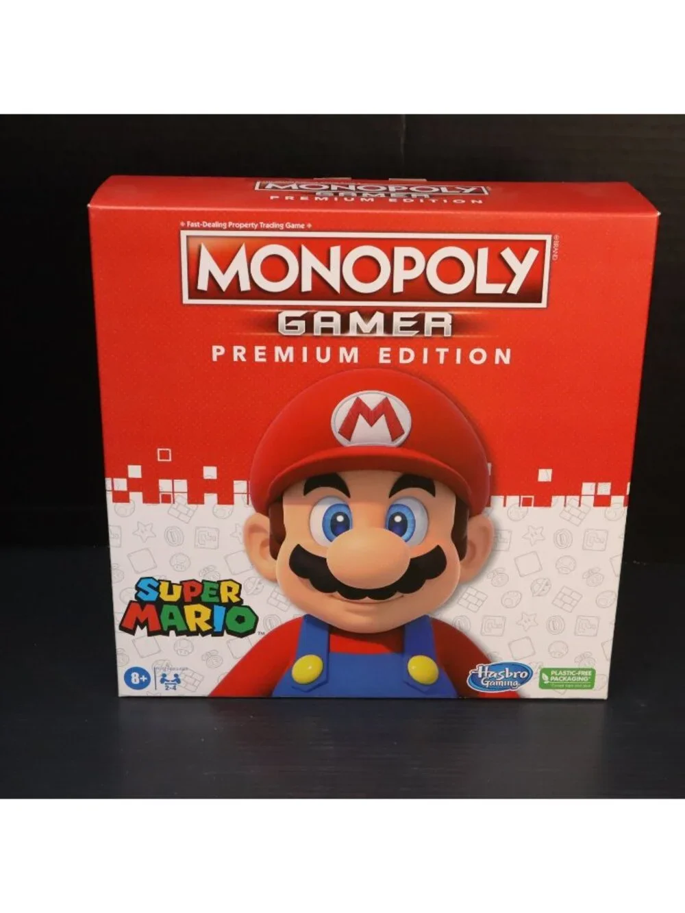 Super Mario MONOPOLY Gamer Premium Edition Board Game Hasbro NEW